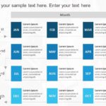 Quarterly Timeline Detailed Template for MS PowerPoint & Google Slides Theme