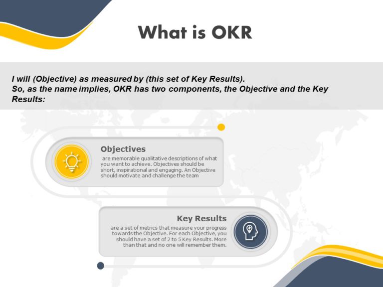 OKR Planning Deck PowerPoint Template & Google Slides Theme 2