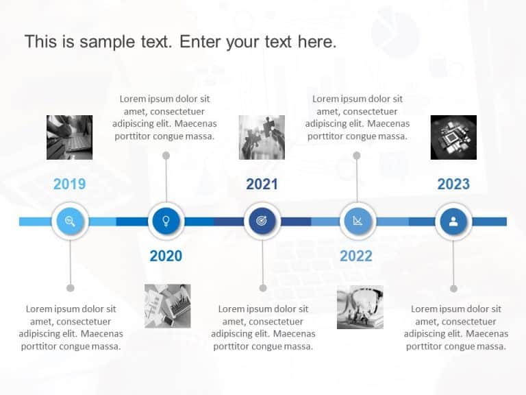 Timeline 18 PowerPoint Template & Google Slides Theme