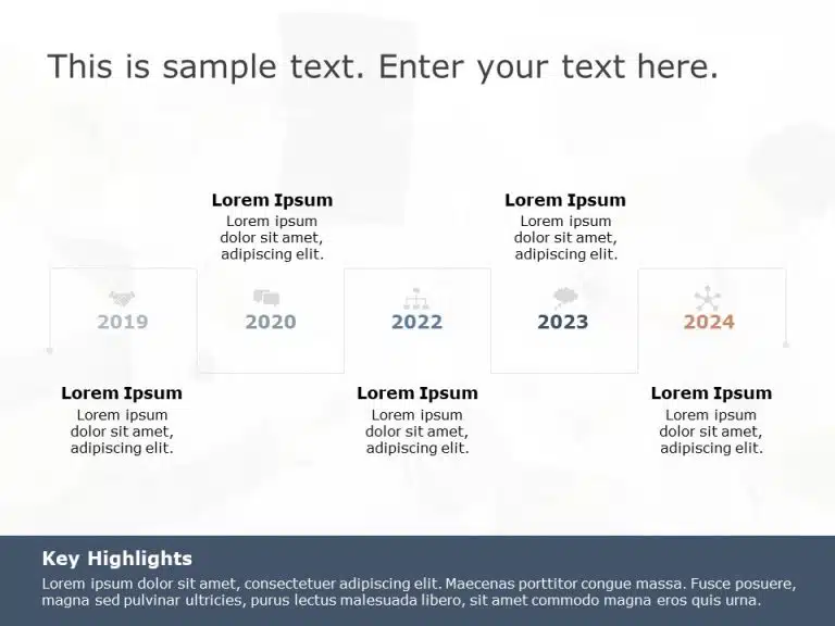 Timeline 19 PowerPoint Template & Google Slides Theme