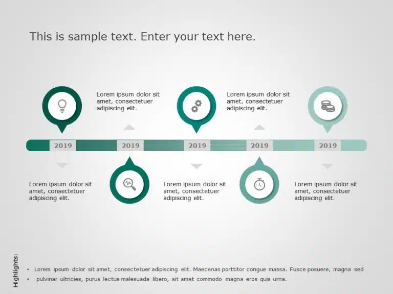 Timeline Template for PowerPoint and Google Slides 20 Themes