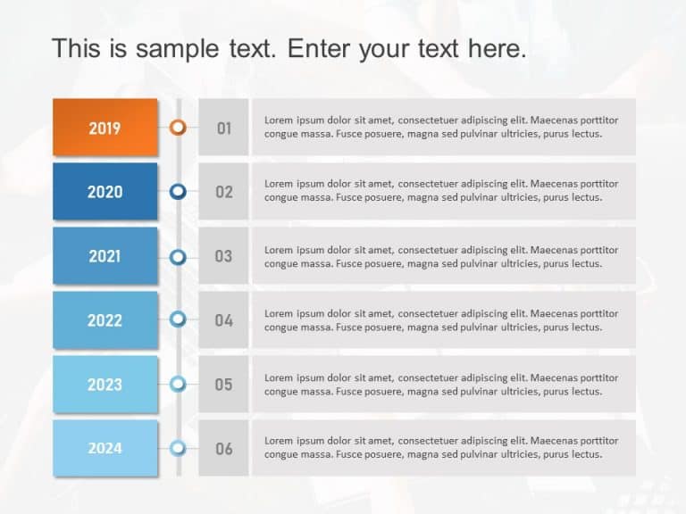 Timeline 21 PowerPoint Template & Google Slides Theme