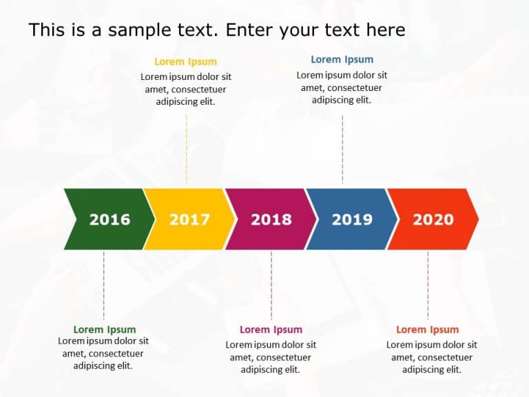 Timeline 35 PowerPoint Template