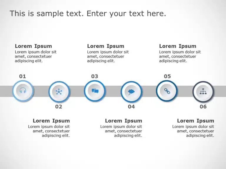 Timeline PowerPoint & Google Slides Template 6