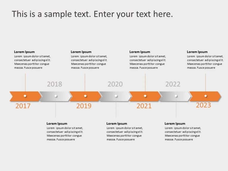 Timeline 62 PowerPoint Template