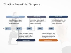 Timeline 64 PowerPoint Template | SlideUpLift