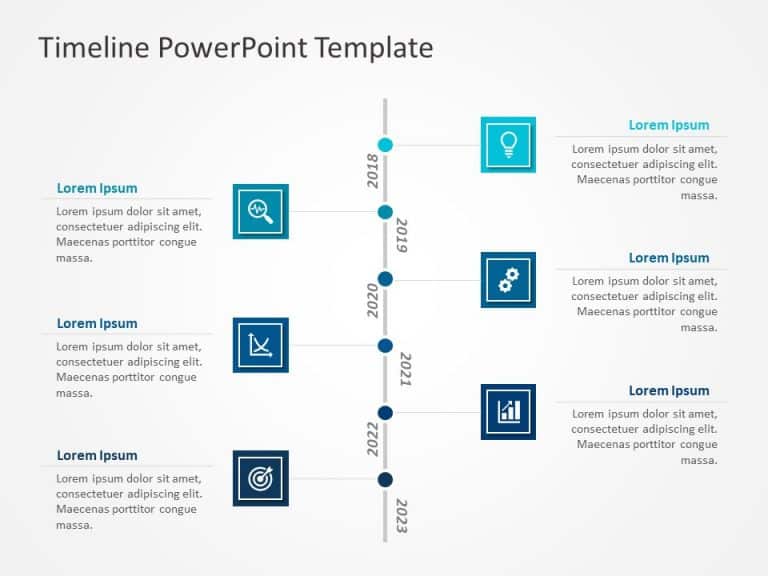 Timeline 65 PowerPoint Template