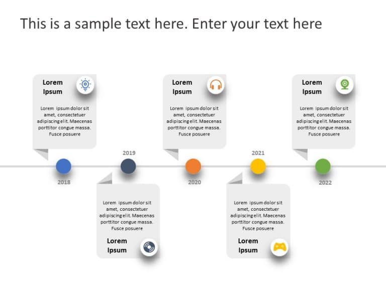 Timeline 76 PowerPoint Template & Google Slides Theme