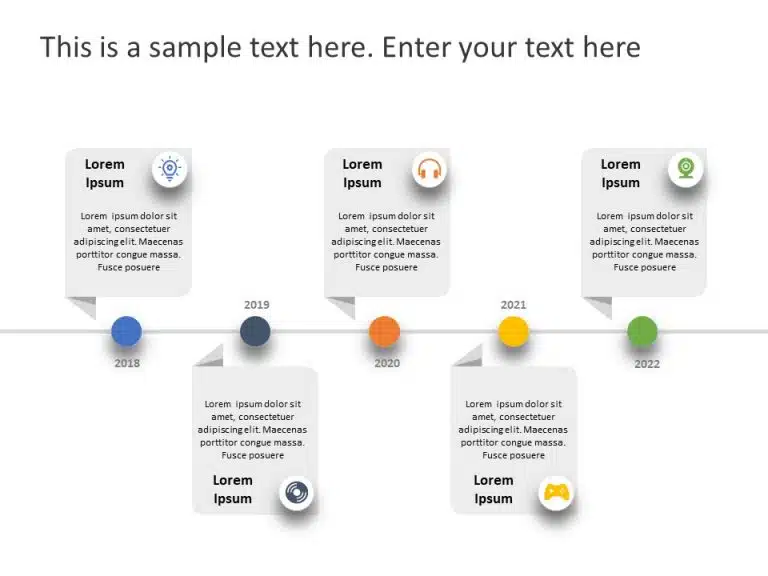 Timeline 76 PowerPoint Template