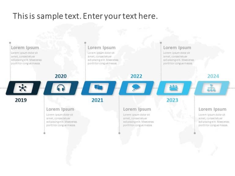 Timeline 8 PowerPoint Template & Google Slides Theme