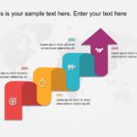 Timeline Curved Arrow Template for MS PowerPoint & Google Slides Theme