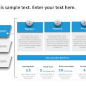 30 60 90 day plan for New Manager PowerPoint Template | SlideUpLift