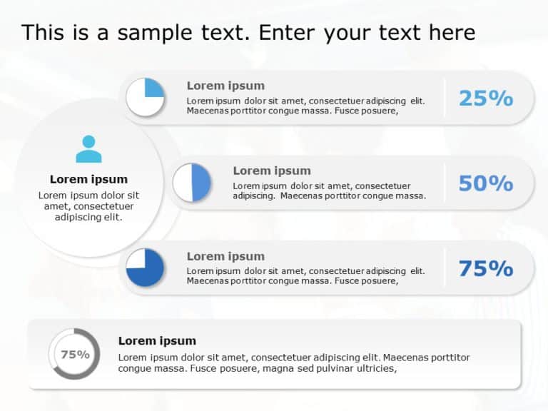 Harvey Balls 02 PowerPoint Template & Google Slides Theme