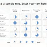 Harvey Balls 20 PowerPoint Template & Google Slides Theme