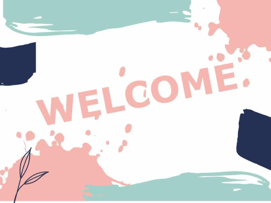 Welcome Slide 12-2 PowerPoint Template | SlideUpLift