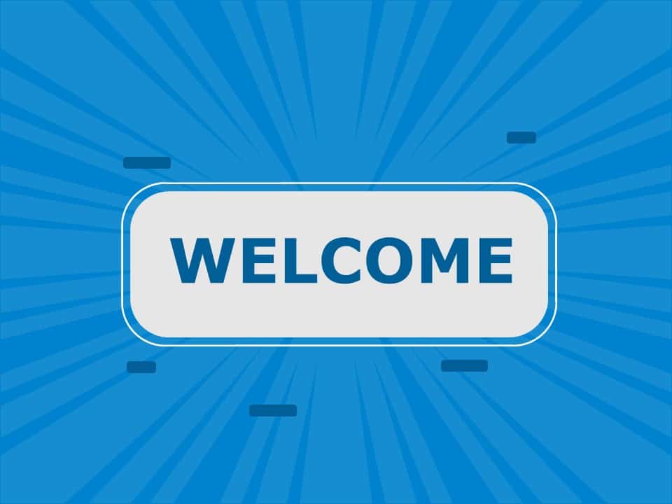 Welcome Slide 18 PowerPoint Template & Google Slides Theme