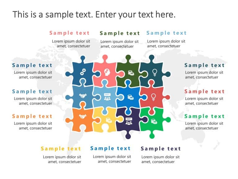 jigsaw puzzle template powerpoint