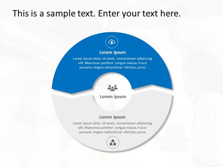 2 Steps Ecosystem PowerPoint Template