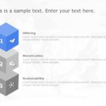 3 Steps Business Model 1 PowerPoint Template & Google Slides Theme