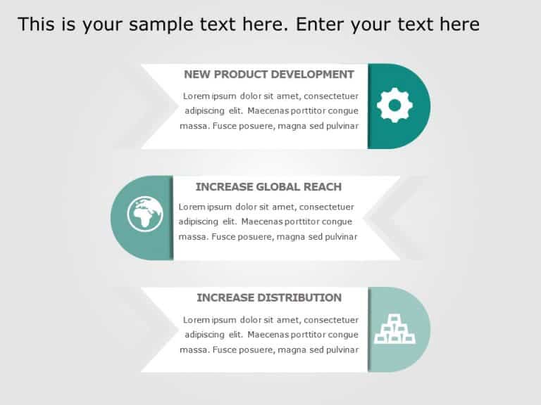 3 Steps Infographic PowerPoint Template