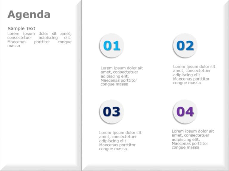 Agenda 16 PowerPoint Template & Google Slides Theme