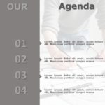 Agenda 18 PowerPoint Template & Google Slides Theme