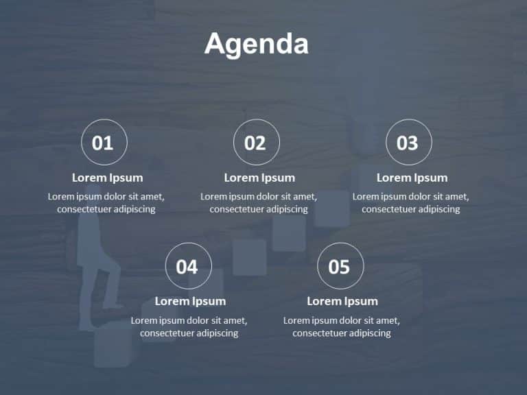 Agenda 14 PowerPoint Template & Google Slides Theme