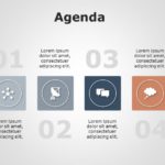 Agenda PowerPoint & Google Slides Template 21 Theme