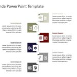 Vertical TOC Agenda PowerPoint Template