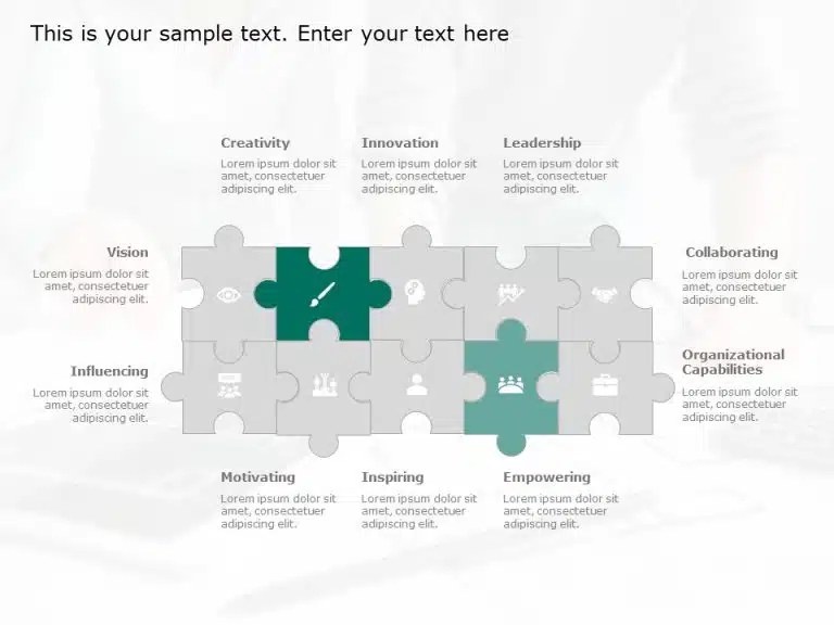 156+ Free Editable Puzzle Piece Templates For PowerPoint