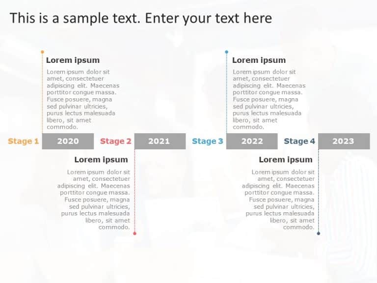 Business Roadmap 42 PowerPoint Template