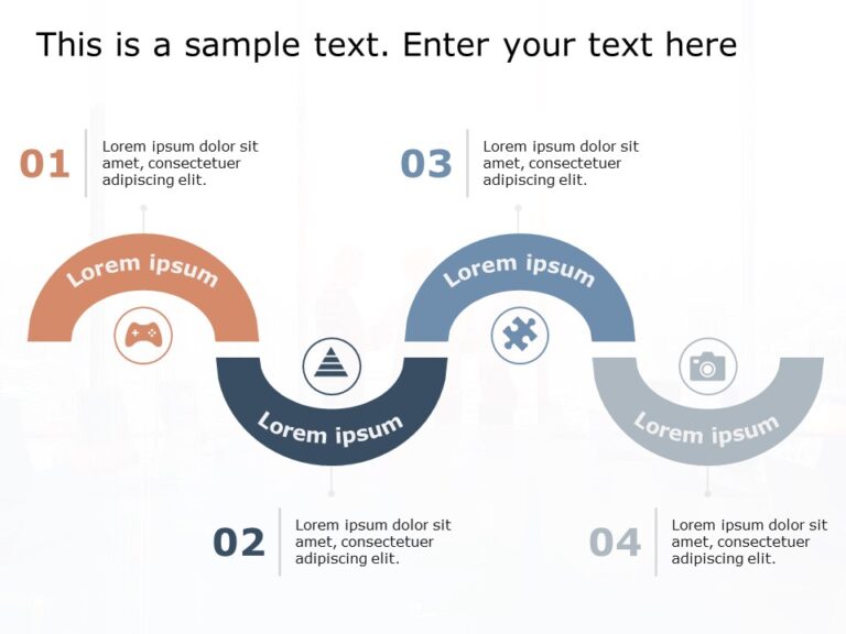 Business Roadmap 50 PowerPoint Template & Google Slides Theme