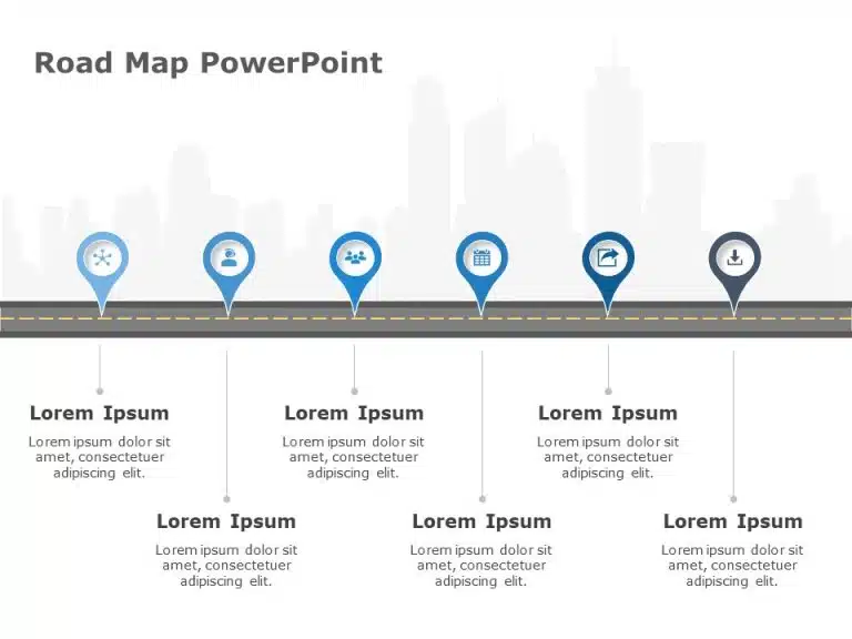 Business Roadmap Slideshow Template & Google Slides Theme