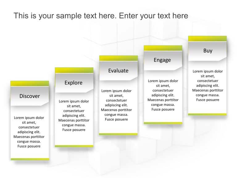 Buyer’s Journey Steps PowerPoint Template & Google Slides Theme