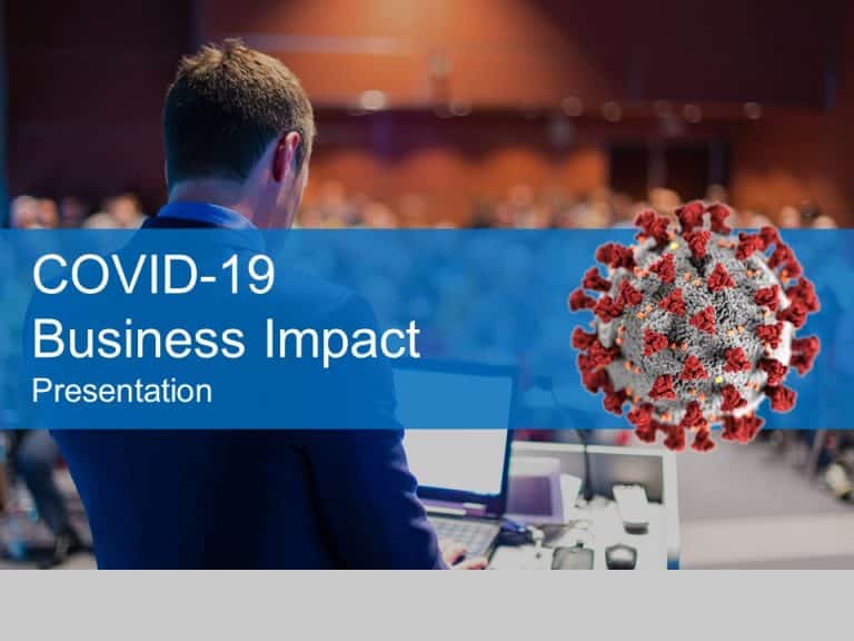 COVID-19 Business Impact Presentation PowerPoint Template & Google Slides Theme