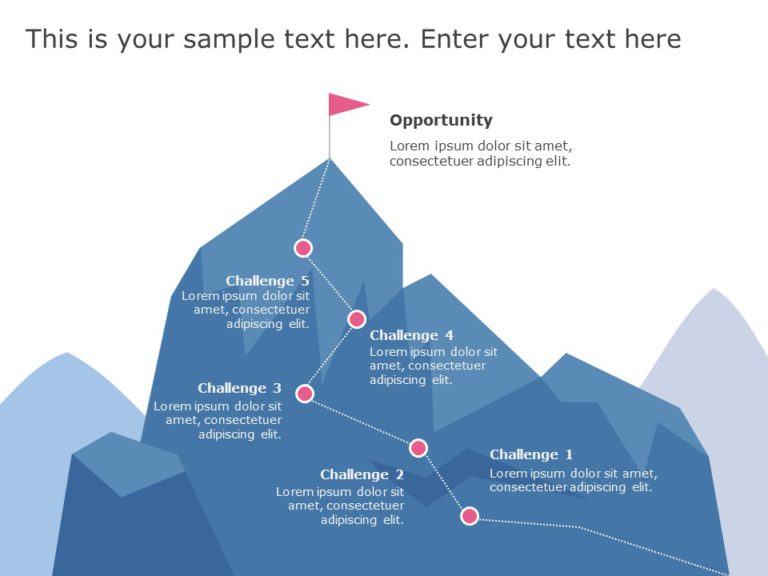 Challenge Roadmap 02 PowerPoint Template & Google Slides Theme