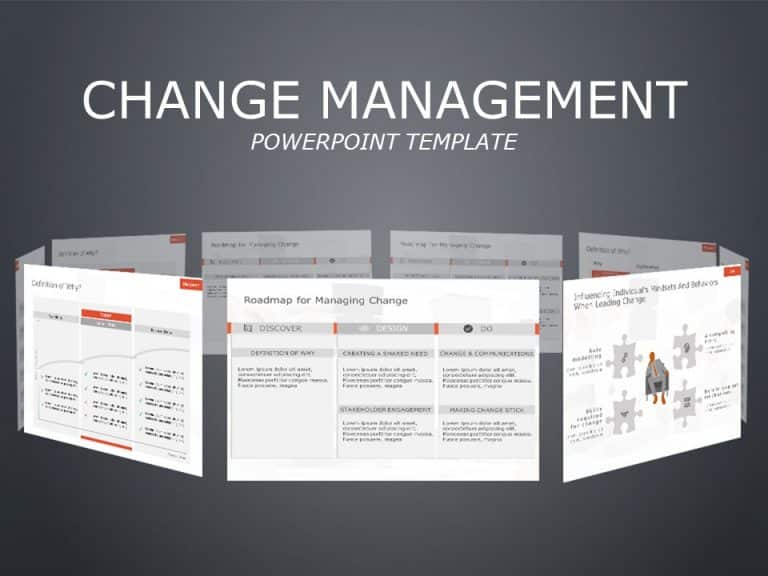 Change Management Theme PowerPoint Template