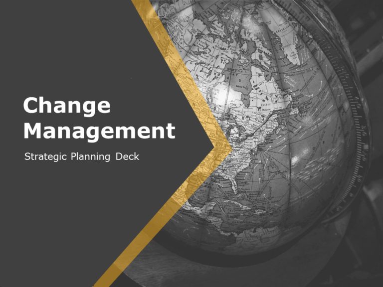 Change Management Strategy PowerPoint Template & Google Slides Theme