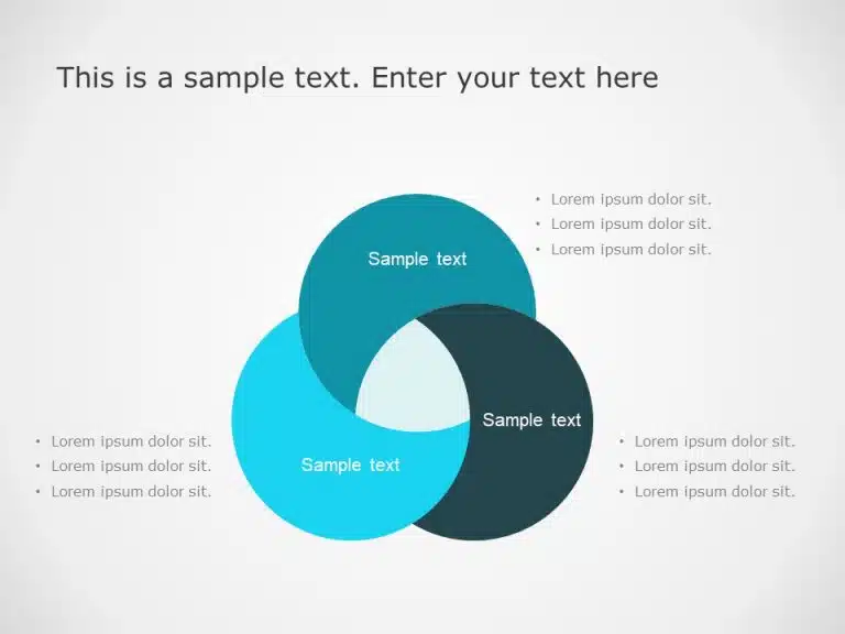 Circular Venn Diagram 1 PowerPoint Template