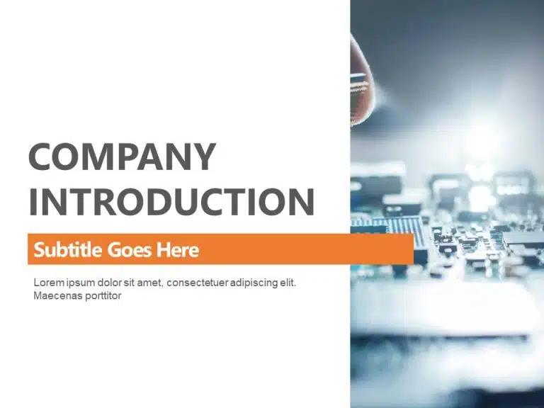 Company Capabilities Presentation PowerPoint Template