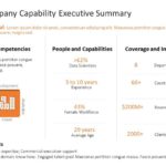Company Capability Executive Summary PowerPoint Template & Google Slides Theme