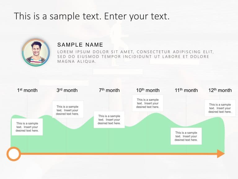 Customer Journey Map Timeline Template for MS PowerPoint & Google Slides Themes