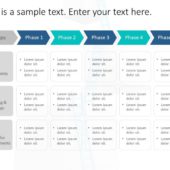 Customer Journey Chevron PowerPoint Template