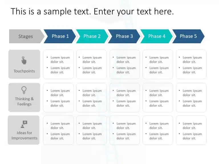 Customer Journey 17 PowerPoint Template & Google Slides Theme