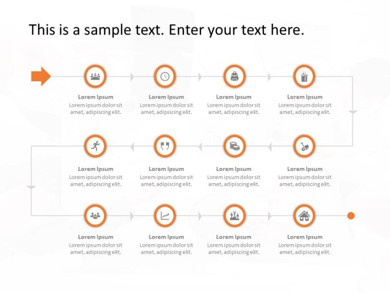 Customer Journey 24 PowerPoint Template