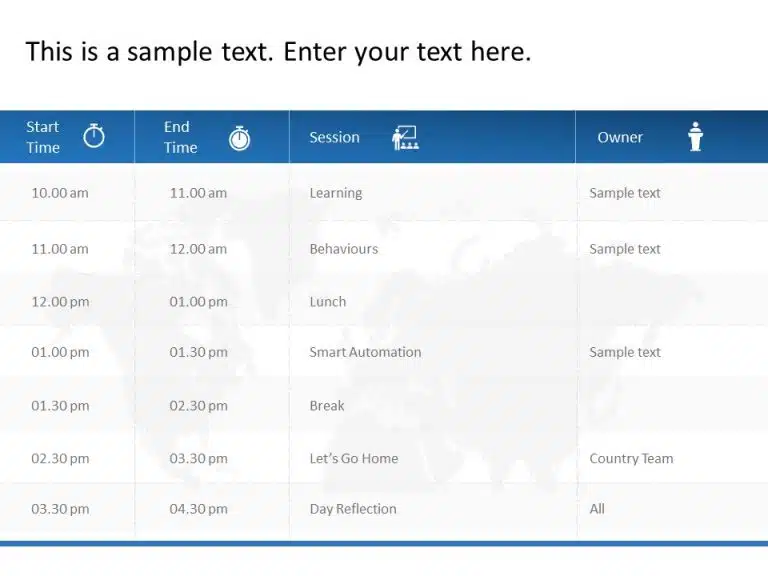 event agenda template