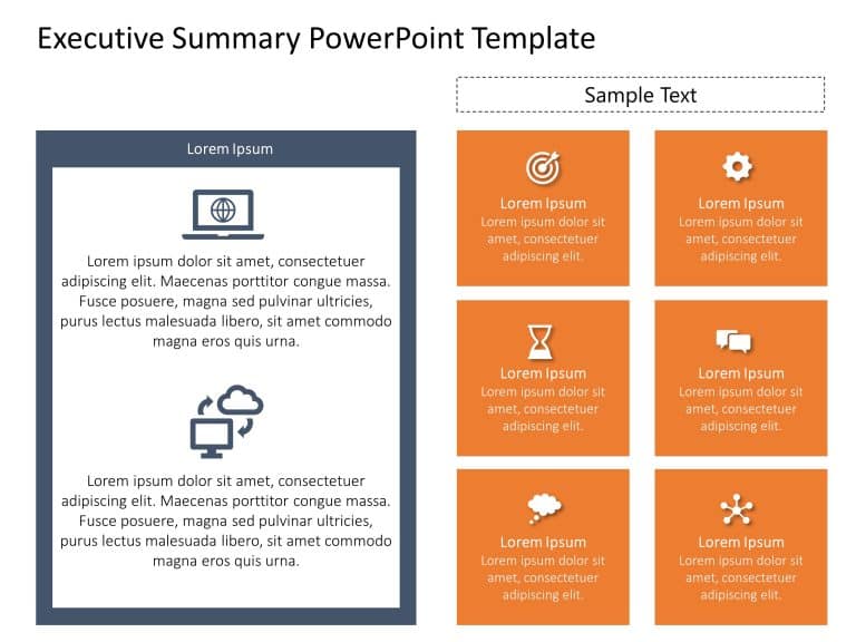 Executive Summary 41 PowerPoint Template & Google Slides Theme