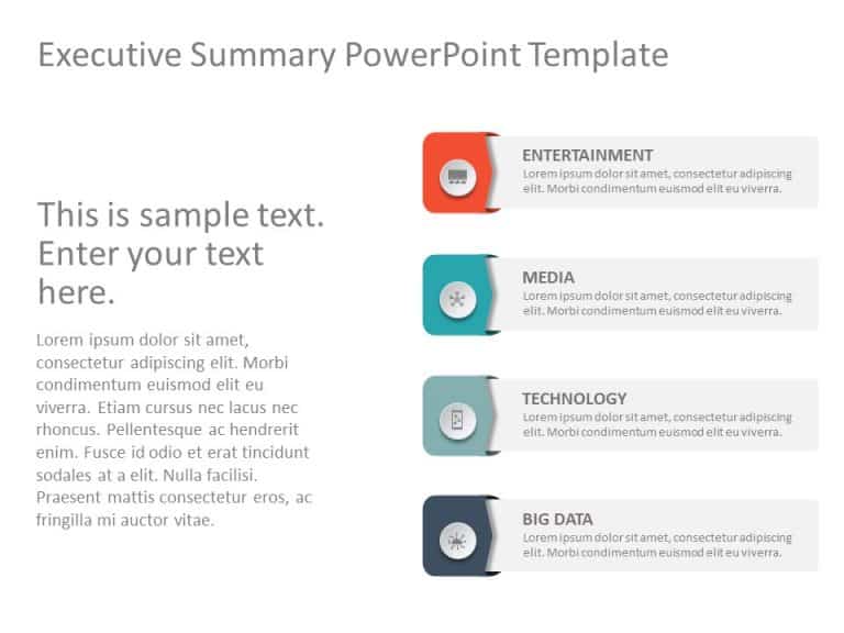 Executive Summary PowerPoint Template 42 & Google Slides Theme