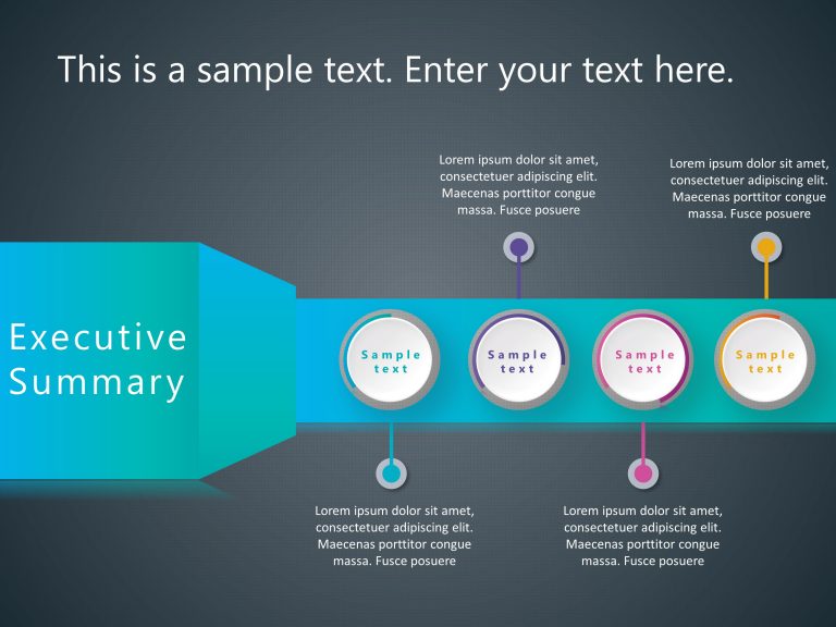 Executive Summary 55 PowerPoint Template & Google Slides Theme