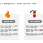 Fire Problems and Solution PowerPoint Template & Google Slides Theme